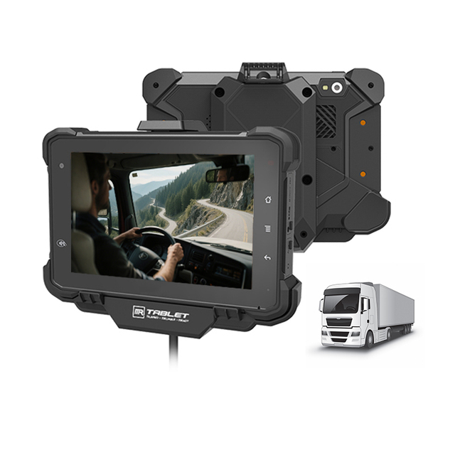 Google Certified Android 13 Car Tablet PC Rugged Docking Station GPS BT 4G LTE GPIO Ignition Real Time Tracking Telematics