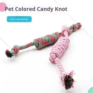 Giocattolo in Corda di Cotone Resistente ai Morsi TongMao per Cani e Gatti di Piccola e Media Taglia con Nodo in Corda Modello 0LX017 - Product Image 4