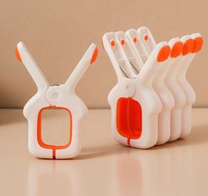 Clips de serviette de chaise de plage grande pince en plastique de blanchisserie pinces à linge de couleur vive épingles coupe-vent pour chaises longues blanchisserie chaises de <span class=keywords><strong>piscine</strong></span> - Product Image 4