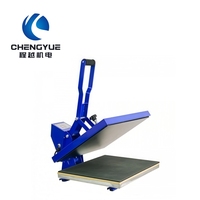 Machine de transfert thermique manuelle industrielle 40x50cm avec plaque chauffante épaissie pour une impression durable et efficace