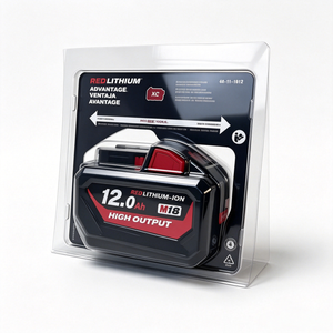 <span class=keywords><strong>Batería</strong></span> <span class=keywords><strong>Milwaukee</strong></span> <span class=keywords><strong>M18</strong></span> de Grado Industrial de Alto Rendimiento XC12.0Ah, Baterías de Iones de Litio de Alta Potencia <span class=keywords><strong>M18</strong></span> 21700 para Herramientas Eléctricas - Product Image 6