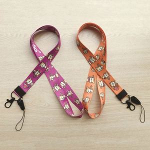 Customized Work Permit Exhibition Mobile Phone Neck Wrist Strap Hanging Rope Made of Durable <b>Polyester</b> - Product Image 1