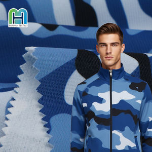 2025 nouvel échantillon <span class=keywords><strong>velours</strong></span> tissu Super Poly brossé blanc camouflage tissus et Textiles pour vêtements survêtements pour femmes ensembles Shorts - Product Image 1