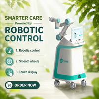 Robot de massage corporel intelligent LSCURE avec têtes interchangeables (chauffage RF, ondes relaxantes, ventouses) et fonction musicale, origine Guangdong
