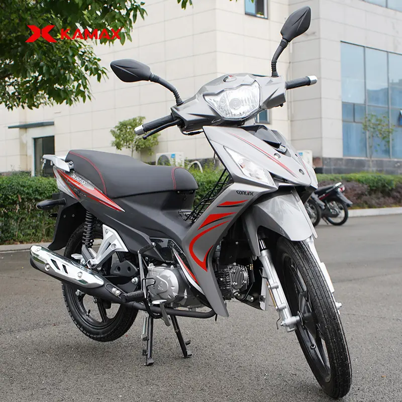 Kamax Factory Wholesale Lextra 100cc 110cc 125cc Cub Motorcycle 4 Stroke Gas Moped Bikes Motorcycle Chinese