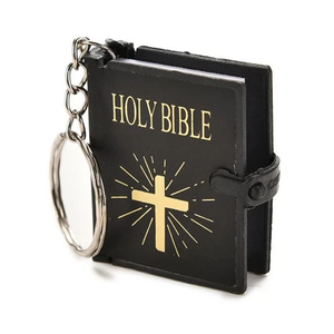 Llavero Novedoso con Forma de Libro, Mini Biblia, Llavero Cristiano Católico, Regalo de Oración a Dios - Product Image 2