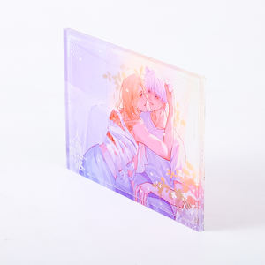 Cnawo อะนิเมะโฮโลแกรมที่กำหนดเองอะนิเมะบล็อกยูวีพิมพ์การ์ตูนสไตล์วัสดุพลาสติก - Product Image 2