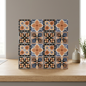 Azulejos de Cerámica Marroquíes Digitales de 40x40cm, Acabado Mate, Porcelana Antideslizante, Diseño para Interiores y Baños - Product Image 4