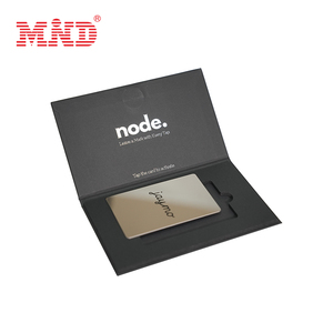 Custom Stainless NFC metal membership card with box