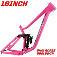 Cadre de VTT en acier CG Softail 29\" 27.5\" pour la descente DH Trail AM Pneu 3.0 Axe traversant avec frein à disque 148MM