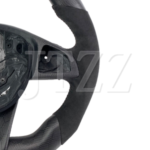 2015-2019 pour Mercedes Benz W205 C63 S CLA 45 GLC 43 GT S R C <span class=keywords><strong>SLC</strong></span> S63 L 4MATIC Sports Volant en fibre de carbone personnalisé - Product Image 4
