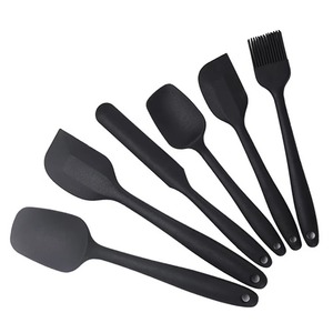 6Pcs <b>Silicone</b> Spatula Set Food Grade Non Stick Heat Resistant Spatulas Turner for Cooking <b>Baking</b> Mixing <b>Baking</b> Tools - Product Image 4
