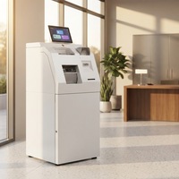 Détecteur de billets contrefaits robuste Jinrui CDM-9000C avec lecteur de cartes à clavier pour machine de dépôt de fonds en espèces pour le commerce de détail