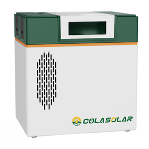Station de stockage d'énergie portable Cola 2000Wh, batterie LiFePO4, générateur solaire à onde sinusoïdale pure 1000W, pour voiture, maison, camping, extérieur - Product Image 2