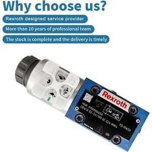 วาล์วไฮดรอลิก Rexroth รุ่น DBW10 B2-5X/100 6E G24 N9K4 วาล์วควบคุมแรงดัน 315 บาร์ 100 ลิตร/นาที พอร์ตขนาด 1/2 นิ้ว - Product Image 3