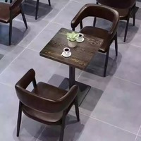 Ensemble de salle à manger de style industriel rétro pour pub restaurant canapé table de bar chaise canapé stand hôtel restaurant meubles chaises tables