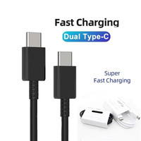 Cable de Carga Súper Rápida de 25W a Precio Económico, Cable USB C a Tipo C para Samsung Note 10, Note 20, Xiaomi, para iPhone 15 Pro Max