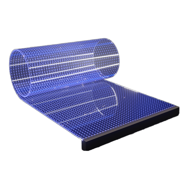 Factory Indoor Video Transparent LED Screen Film for Glass P6/P8/P10 Flexible LED Film Screen Transparent LED Display