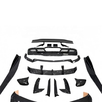 Kit carrosserie en fibre de carbone pour Chevrolet Corvette C8 Z06 2020+ : Lame de pare-chocs avant, Jupes latérales, Capot, Diffuseur arrière, Spoiler, Canards