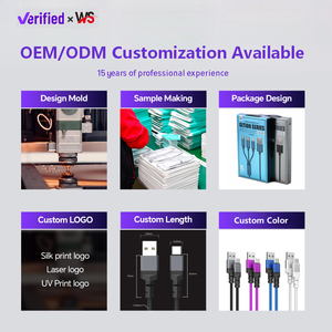 <span class=keywords><strong>Cable</strong></span> USB Tipo C PD240W de 2M 3M al por Mayor, <span class=keywords><strong>Cable</strong></span> de Silicona Trenzada de 100W 48V 5A con Carga Rápida PD, Cables de Datos USB 2.0 al por Mayor para <span class=keywords><strong>iPhone</strong></span> - Product Image 5