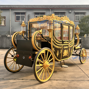 Carroza Eléctrica OEM de 4 Ruedas, sin Caballos, para Bodas, 5-6 Plazas, Acero Q235B, Color Personalizado, Garantía de 24 Meses - Product Image 5
