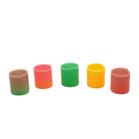 Vente en gros de jouets promotionnels en plastique en forme de cercle arc-en-ciel de 2,5 cm, mini-jouets promotionnels bon marché, petits cadeaux gratuits