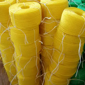 Polypropylene Rope Plastic polypropylene 3 strings Twist PP packaging Rope