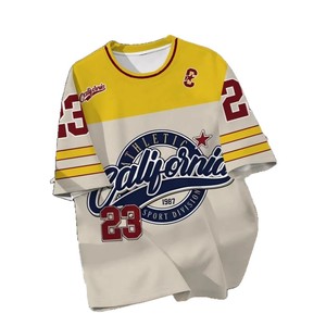 Camiseta Deportiva California 2026, Cuello Redondo, Manga Corta, Corte Holgado, Unisex, Transpirable, 100% Poliéster, Sublimación - Product Image 5