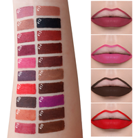 Crayon à Lèvres Mat Vegan Naturel Imperméable Marron Haute Pigmentation Marque Privée Vente en Gros Offre Spéciale