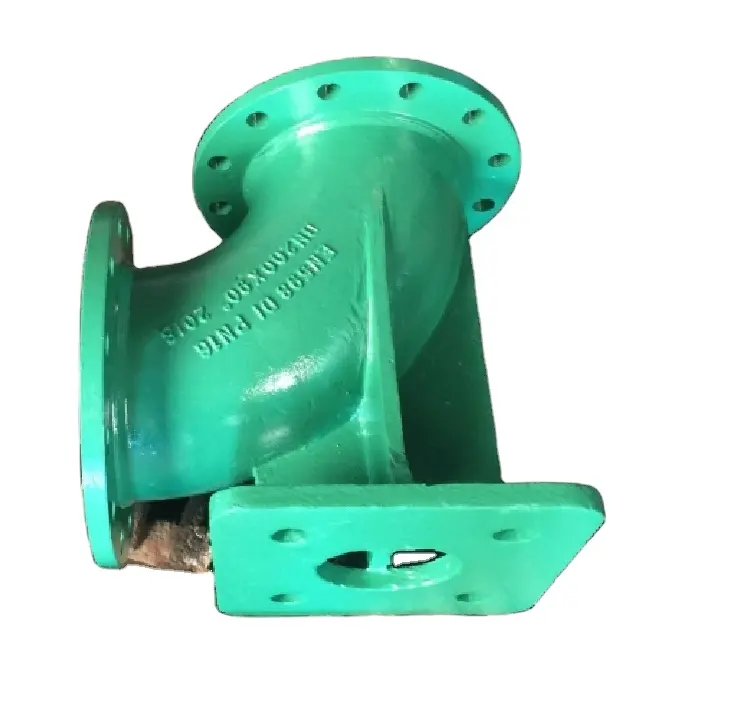 ISO2531 Ductile Cast Iron Fitting Flanged Double Flanged Duckfoot Bend