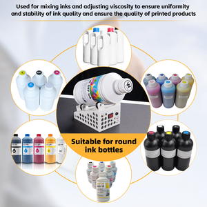 Baiyin dtf Máy LắC mực trắng máy lăn mực 360 ° Điều Kiện Mới ngăn ngừa Mực chai - Product Image 3