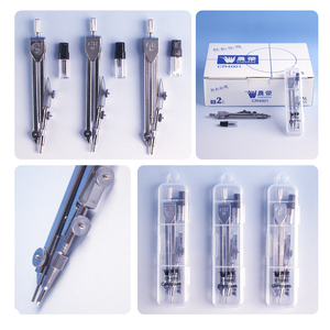 CR-4001 Sinh Viên Toán Học La Bàn Cơ Khí Thiết Lập Toán Học Hình Học Thiết Lập 2 Pcs Nhựa Đa Chức Năng Vẽ La Bàn Thiết Lập Cho Các Trường Học - Product Image 1