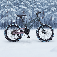 VTT de course 2026 dernière génération avec cadre en alliage de magnésium, fourche en acier à suspension, freins à disque, poignées RV100, 7 vitesses et selle confortable