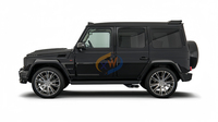 Kit carrosserie B-BRABUS pour Mercedes Classe G W463 G500 G55 G63, capot, pare-chocs et aileron arrière en fibre de carbone