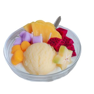 Nến thơm thủ công OEM NOVELTY hình trái cây dễ thương, làm từ sáp ong và sáp đậu nành, thân thiện với môi trường, không độc hại, trang trí nhà cửa, quà tặng lễ hội, năm mới - Product Image 5