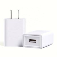Chargeur mobile universel, prise US AC 5V 2A 1A, chargeur mural USB pour iPhone 15 14 Pro Samsung Android, adaptateur pour téléphone
