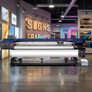 Yinstar 3.2m 4 Head UV Roll to Roll <b>Printer</b> High Speed for Signage Vehicle Wraps and Textiles - Product Image 1