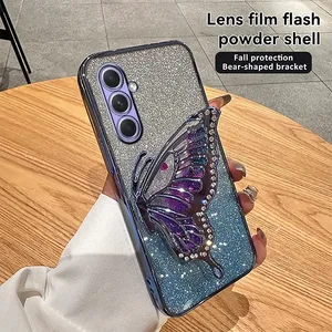 Étui à paillettes pour téléphone Samsung A55 15 25 05 35 54 14 24 34 53 13 23 33 <span class=keywords><strong>73</strong></span> 52 32 12 51 50 F15 M55 - Product Image 5