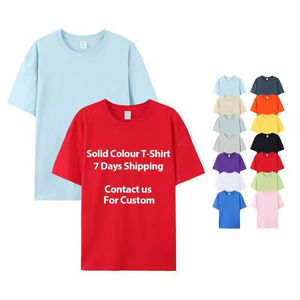 Camisetas en blanco, ropa de hombre de alta calidad, venta al por mayor, camisetas de algodón 100% con etiqueta privada personalizada - Product Image 6