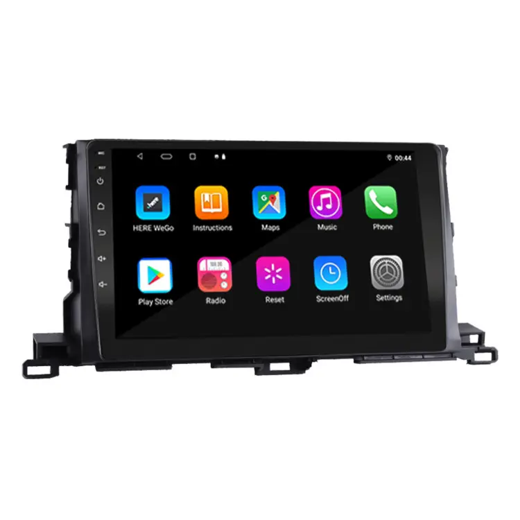 Android 10.1 Car Radio Audio 10 inch screen 2G32 GPS USB player Navigation head unit for Toyota Highlander 2015 -2018