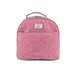 Sac isotherme de pique-nique en toile cirée personnalisée avec poignées en cuir ODM, étanche, fabriqué en usine, exportation OEM - Product Image 6