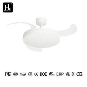 Ventilador de Techo Moderno de 6 Velocidades con Motor DC Silencioso de Alto Flujo de Aire (CFM), con Luces y Control Remoto, para Dormitorio o Sala de Estar - Product Image 4