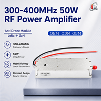 Amplificateur de puissance GaN personnalisable 50W 300-400MHz, module Lora, module anti-drone, VCO intégré