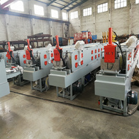 Machine automatique portable de fabrication de tuiles de toiture et de gouttières en acier coloré avec engrenages et roulements pour la formage de gouttières de descente