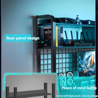 Usine Home Corner Table d'ordinateur de bureau Bibliothèque Combinaison Chambre E-Sports Chaise de jeu et bureau