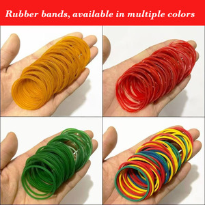 Büyük Sarı Lastik Bantlar Yüksek Esneklikte Gerdirilebilir Doğal Kauçuk Halkalar Durian Sebzeleri Nakit Paketleme İçin - Product Image 2