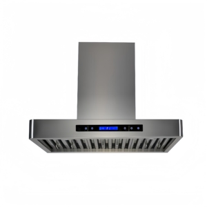 60 Inch 2000m³/hr Cooker Hood for Kitchen 220v, Baffle Filter, 3-Speed, Digital Touch-Screen Control, Auto Shut Off - Product Image 1