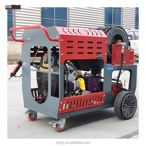 Lavadora a presión de chorro de gasolina con Control remoto, limpiador de serpiente de drenaje, máquina de chorro de costura con <span class=keywords><strong>manguera</strong></span> de alta presión - Product Image 5