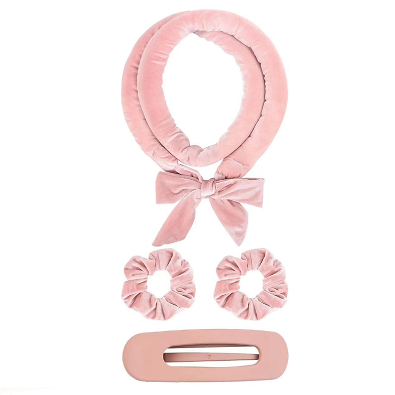 Heatless Curling Headband Set No Damage