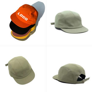 Gorro de Campamento de Nailon para Deportes al Aire Libre, de 5 Paneles, sin Estructura, de Secado Rápido, Transpirable, Impermeable, con Bordado Impreso - Product Image 4